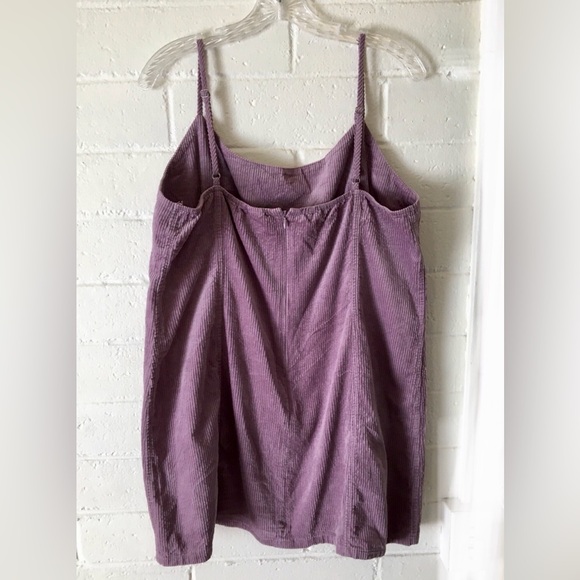 Wild Fable Lilac Purple Corduroy Mini Dress - Picture 6 of 8